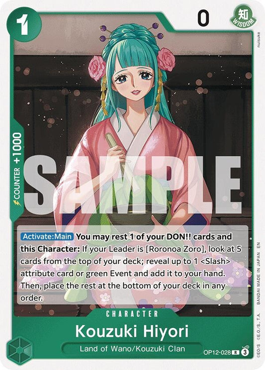 Image for Kouzuki Hiyori (OP12-028) (OP12) - One Piece Card Game
