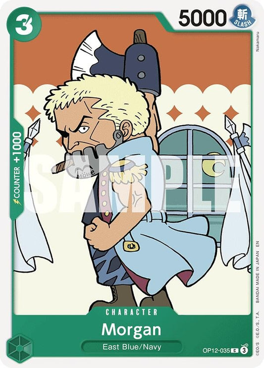 Image for Morgan (OP12-035) (OP12) - One Piece Card Game