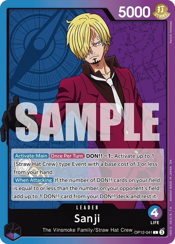 Image for Sanji (041) (OP12-041) (OP12) - One Piece Card Game
