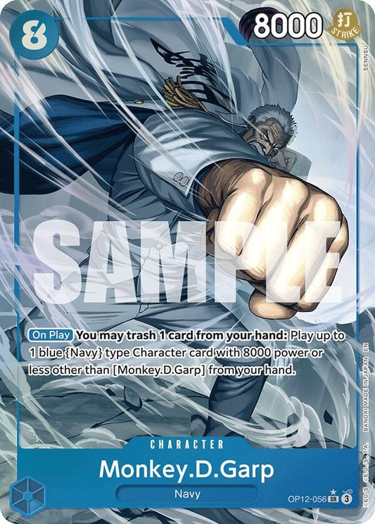 Image for Monkey.D.Garp (Alternate Art) (OP12-056) (OP12) - One Piece Card Game