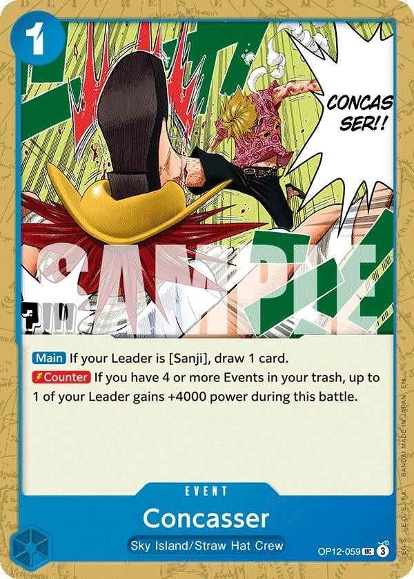 Image for Concasser (OP12-059) (OP12) - One Piece Card Game