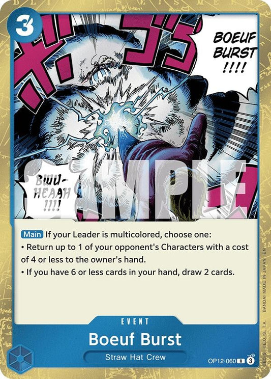 Image for Boeuf Burst (OP12-060) (OP12) - One Piece Card Game