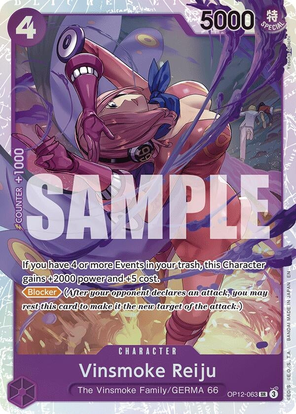 Image for Vinsmoke Reiju (OP12-063) (OP12) - One Piece Card Game