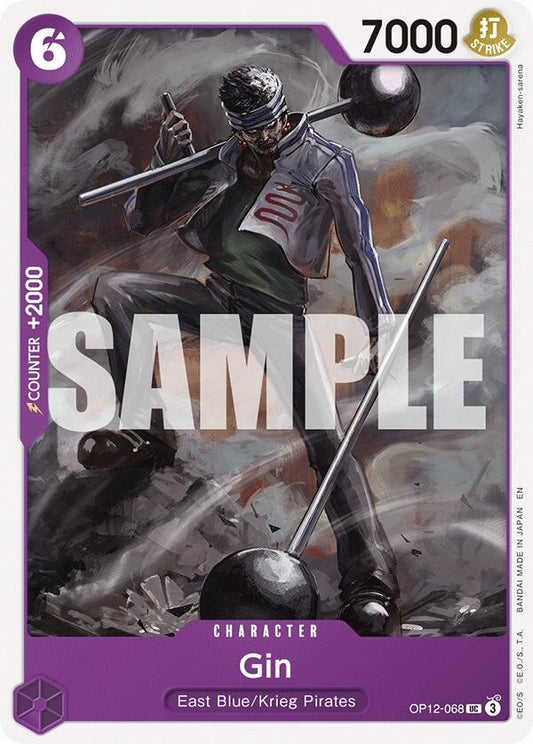 Image for Gin (OP12-068) (OP12) - One Piece Card Game