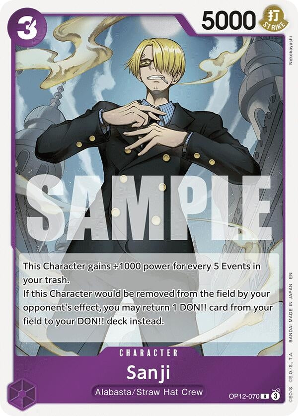 Image for Sanji (070) (OP12-070) (OP12) - One Piece Card Game