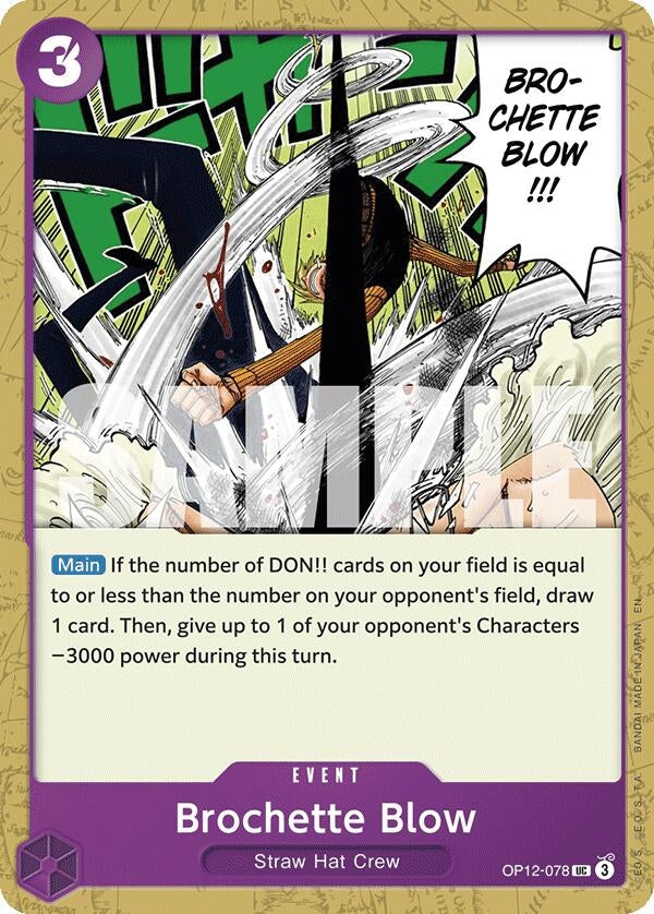 Image for Brochette Blow (OP12-078) (OP12) - One Piece Card Game