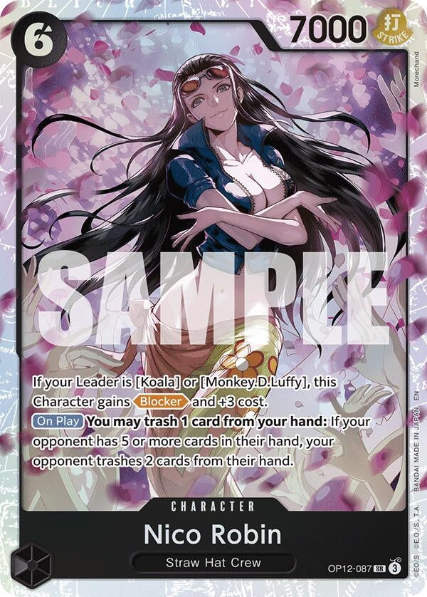 Image for Nico Robin (OP12-087) (OP12) - One Piece Card Game
