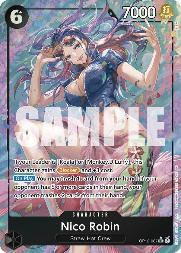 Image for Nico Robin (Alternate Art) (OP12-087) (OP12) - One Piece Card Game