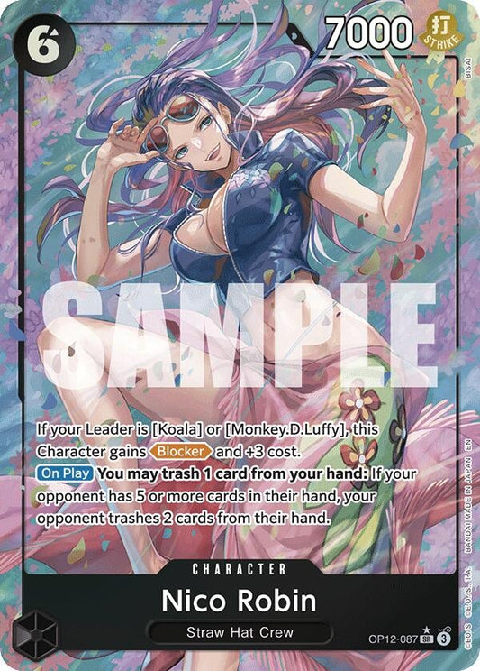 Image for Nico Robin (Alternate Art) (OP12-087) (OP12) - One Piece Card Game