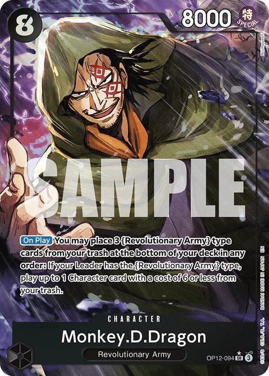Image for Monkey.D.Dragon (Alternate Art) (OP12-094) (OP12) - One Piece Card Game