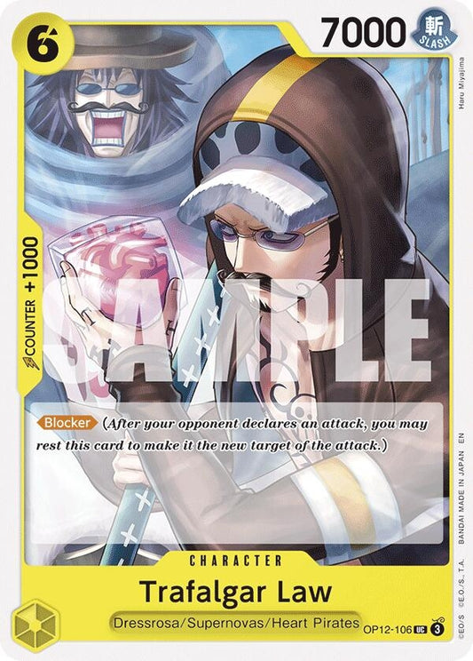 Image for Trafalgar Law (106) (OP12-106) (OP12) - One Piece Card Game
