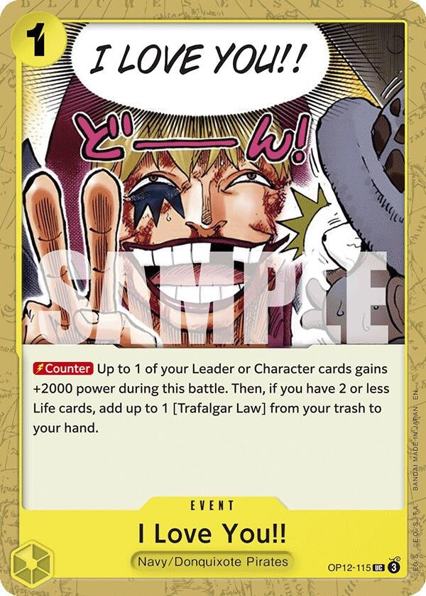 Image for I Love You!! (OP12-115) (OP12) - One Piece Card Game