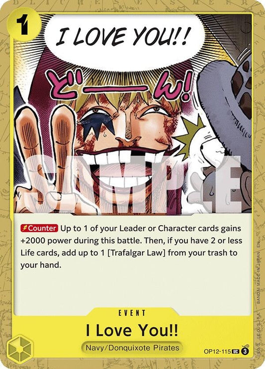 Image for I Love You!! (OP12-115) (OP12) - One Piece Card Game
