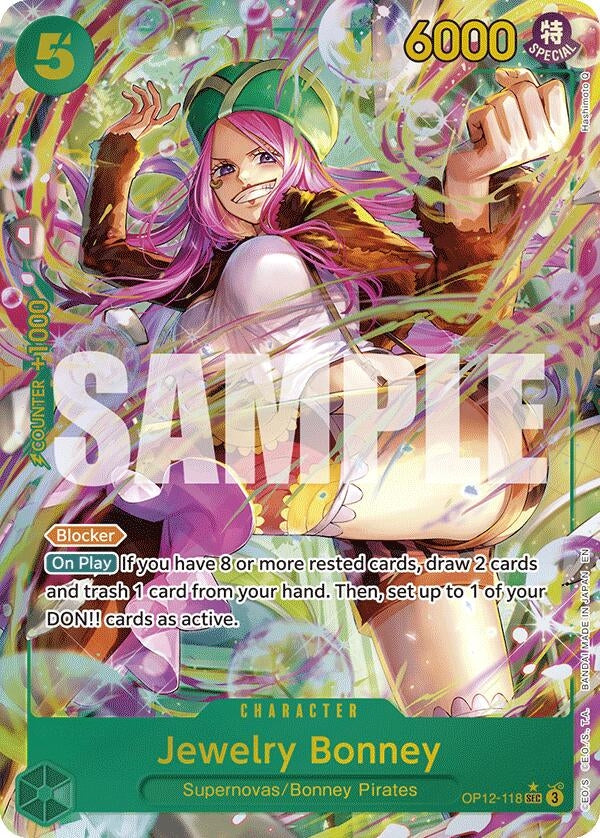 Image for Jewelry Bonney (118) (Alternate Art) (OP12-118) (OP12) - One Piece Card Game