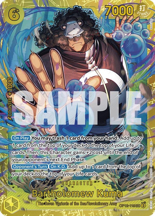 Image for Bartholomew Kuma (OP12-119) (OP12) - One Piece Card Game