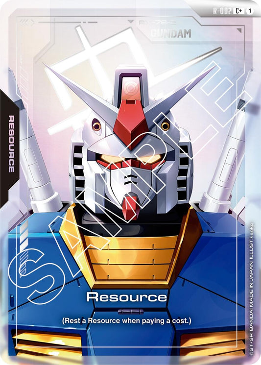 Image for Resource (R-002) (C+) (R-002) (GD01) - Gundam Card Game