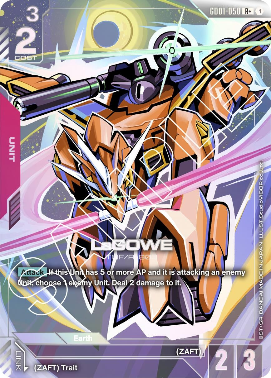 Image for LaGOWE (R+) (GD01-050) (GD01) - Gundam Card Game
