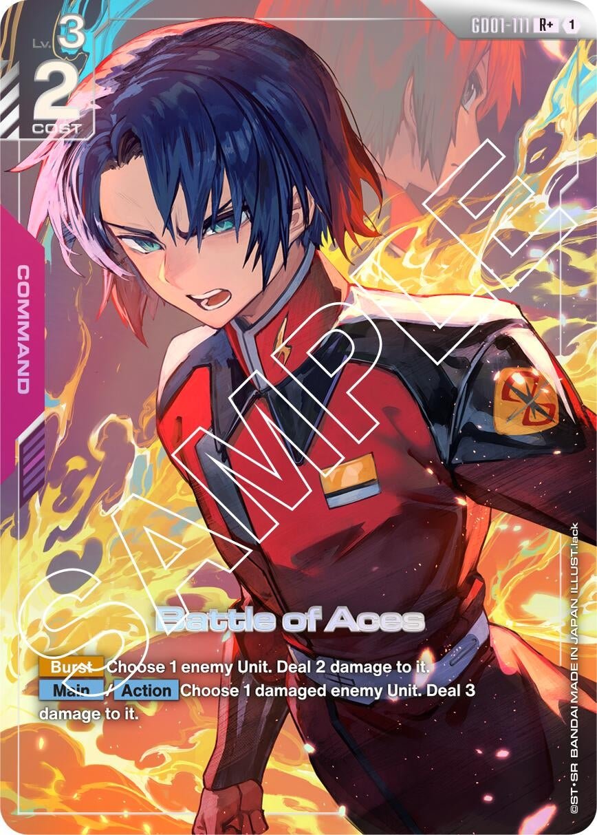 Image for Battle of Aces (R+) (GD01-111) (GD01) - Gundam Card Game