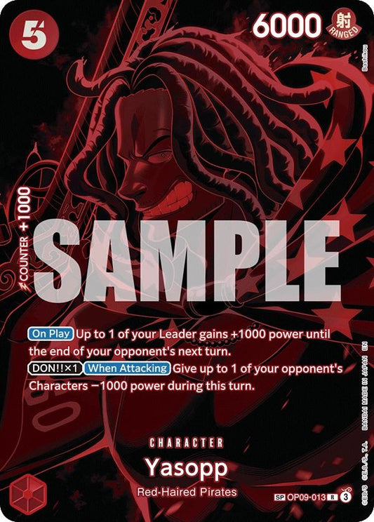 Image for Yasopp (SP) (OP09-013) (OP12) - One Piece Card Game