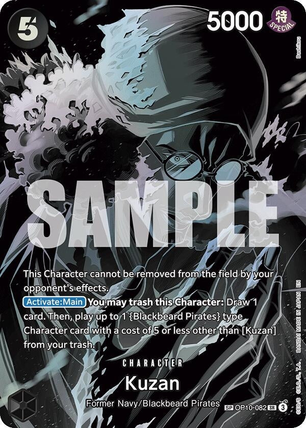Image for Kuzan (SP) (OP10-082) (OP12) - One Piece Card Game