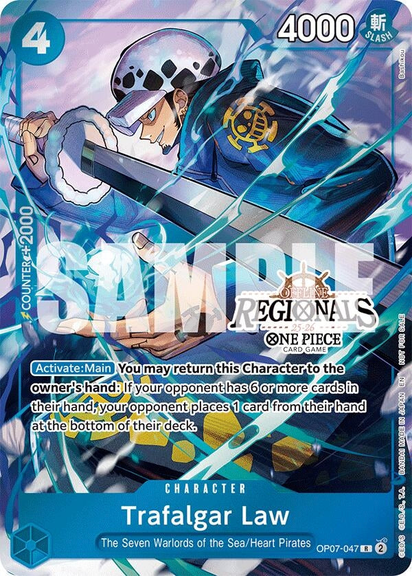 Image for Trafalgar Law (Offline Regional Participation Pack 2025 Vol.2) (OP07-047) (OP-PR) - One Piece Card Game