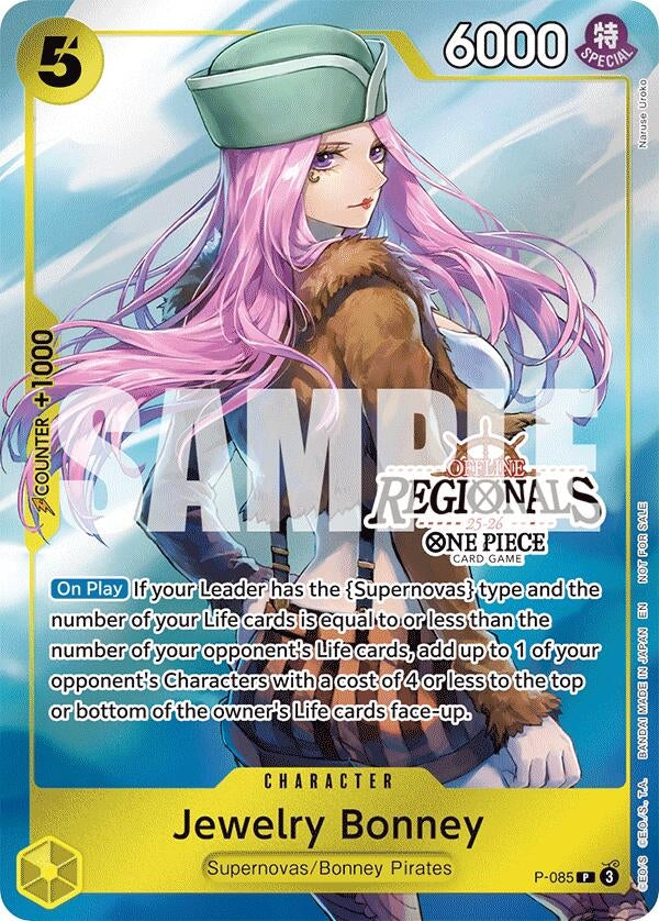 Image for Jewelry Bonney (Offline Regional Participation Pack 2025 Vol.2) (P-085) (OP-PR) - One Piece Card Game
