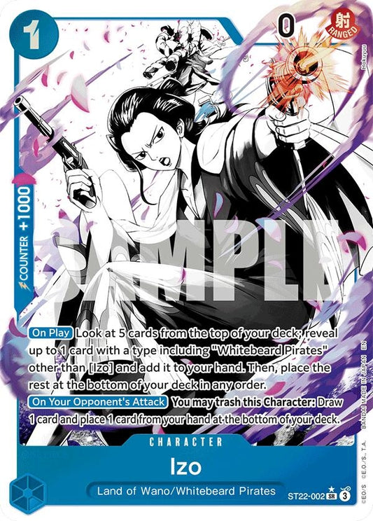 Image for Izo (Parallel) (ST22-002) (ST-22) - One Piece Card Game