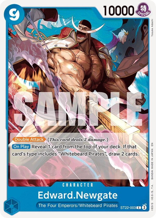 Image for Edward.Newgate (ST22-003) (ST-22) - One Piece Card Game