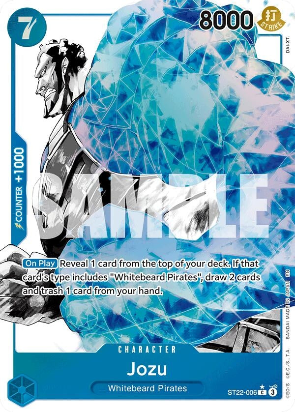 Image for Jozu (Parallel) (ST22-006) (ST-22) - One Piece Card Game