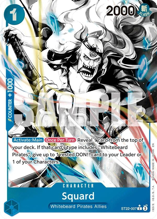 Image for Squard (Parallel) (ST22-007) (ST-22) - One Piece Card Game