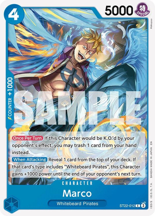 Image for Marco (ST22-012) (ST-22) - One Piece Card Game