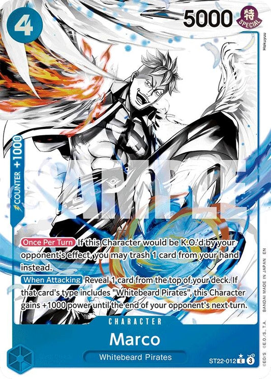 Image for Marco (Parallel) (ST22-012) (ST-22) - One Piece Card Game
