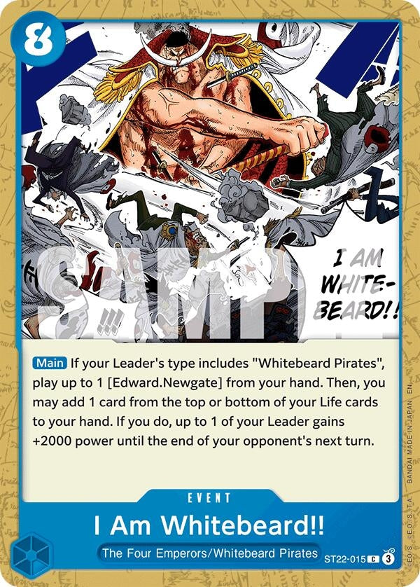 Image for I Am Whitebeard!! (ST22-015) (ST-22) - One Piece Card Game