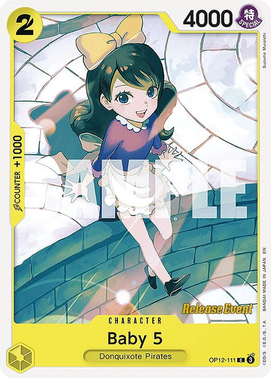 Image for Baby 5 (111) (OP12-111) (OP12 RE) - One Piece Card Game