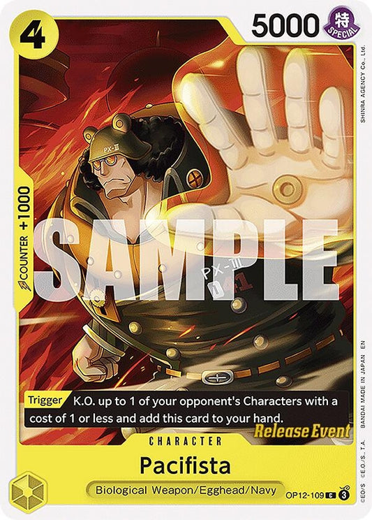 Image for Pacifista (OP12-109) (OP12 RE) - One Piece Card Game