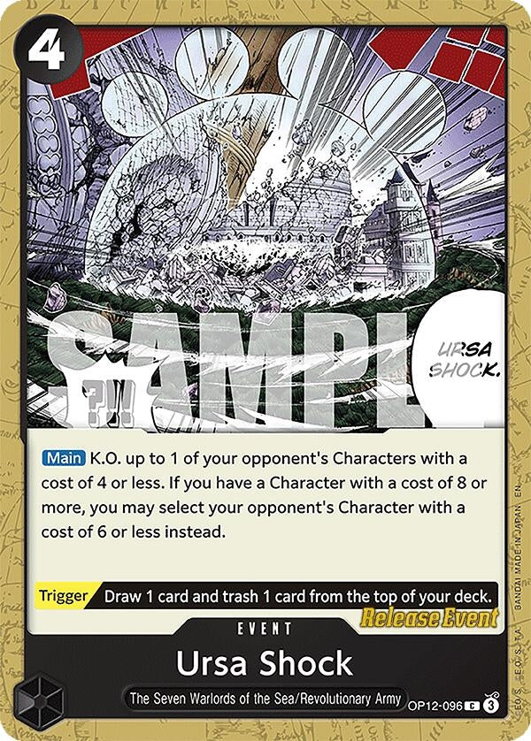 Image for Ursa Shock (OP12-096) (OP12 RE) - One Piece Card Game