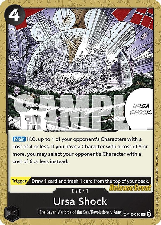 Image for Ursa Shock (OP12-096) (OP12 RE) - One Piece Card Game