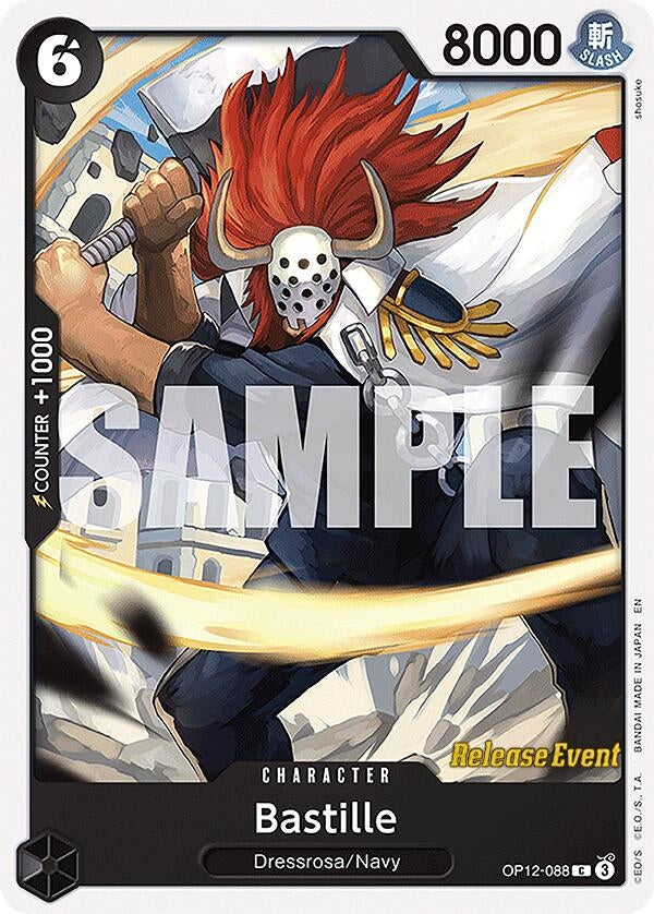 Image for Bastille (OP12-088) (OP12 RE) - One Piece Card Game