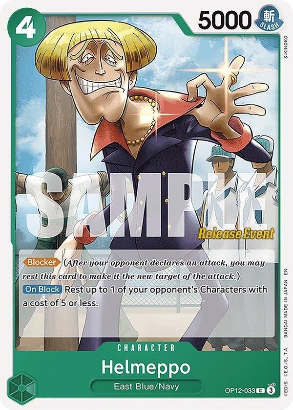 Image for Helmeppo (OP12-033) (OP12 RE) - One Piece Card Game
