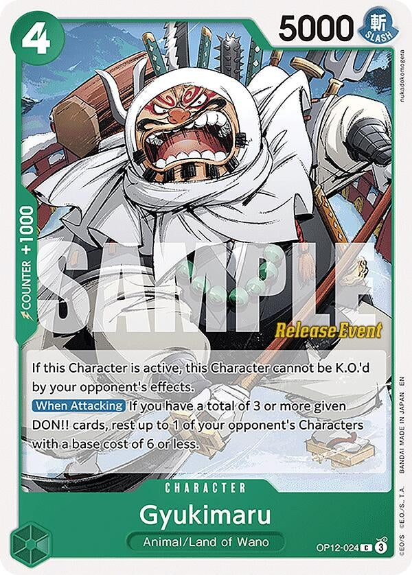 Image for Gyukimaru (OP12-024) (OP12 RE) - One Piece Card Game