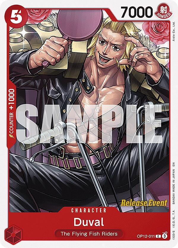 Image for Duval (OP12-011) (OP12 RE) - One Piece Card Game