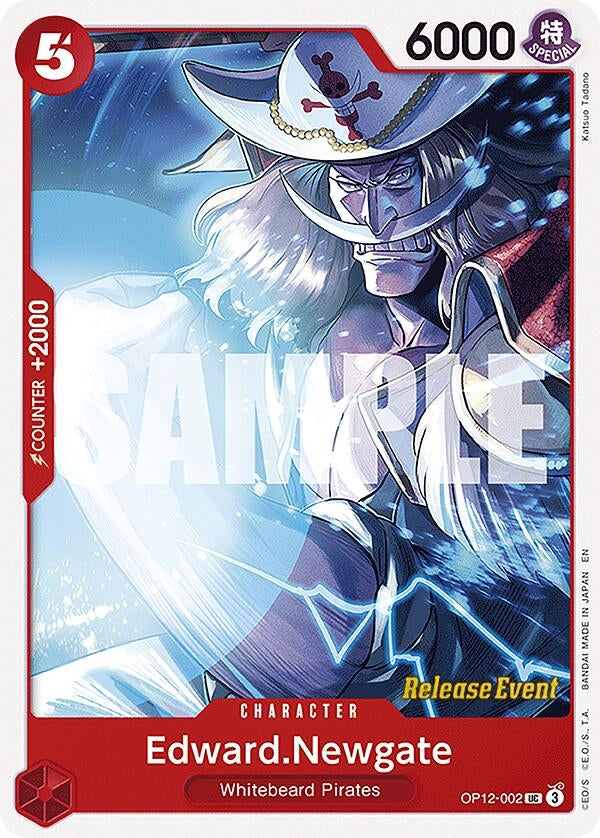 Image for Edward.Newgate (OP12-002) (OP12 RE) - One Piece Card Game