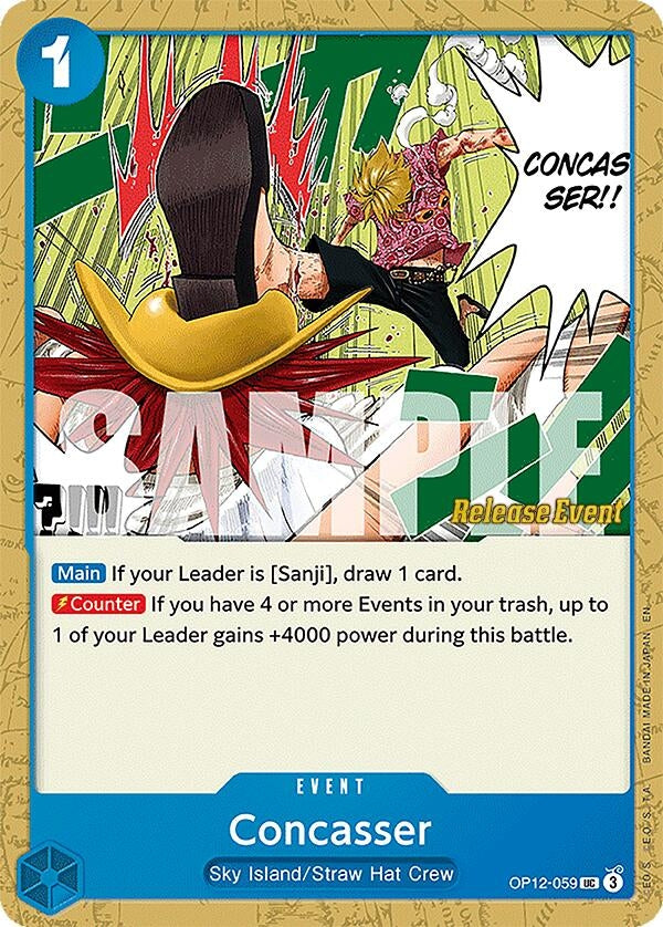 Image for Concasser (OP12-059) (OP12 RE) - One Piece Card Game