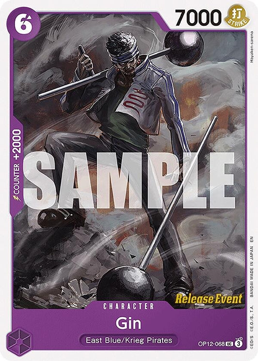 Image for Gin (OP12-068) (OP12 RE) - One Piece Card Game