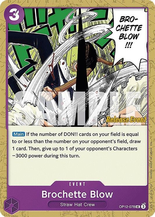 Image for Brochette Blow (OP12-078) (OP12 RE) - One Piece Card Game
