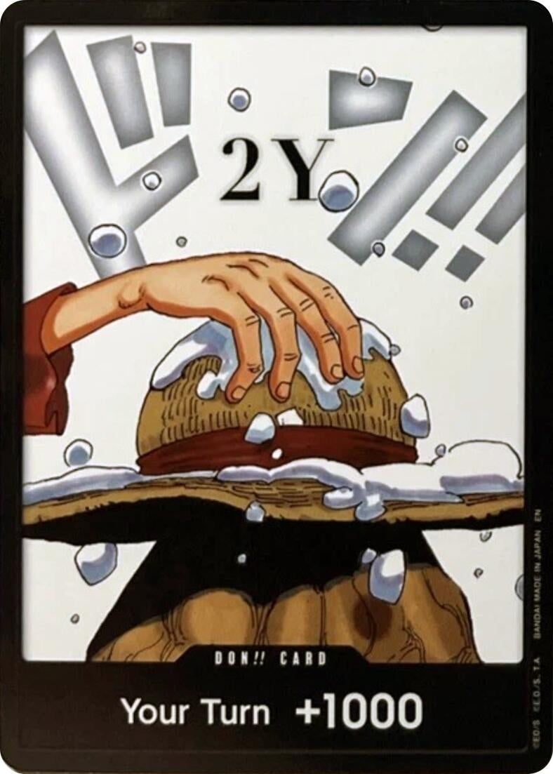 Image for DON!! Card (2Y) (Double Pack Set Vol. 8) (OP12) - One Piece Card Game