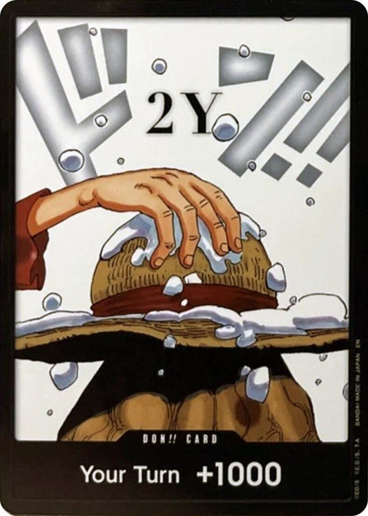 Image for DON!! Card (2Y) (Double Pack Set Vol. 8) (OP12) - One Piece Card Game
