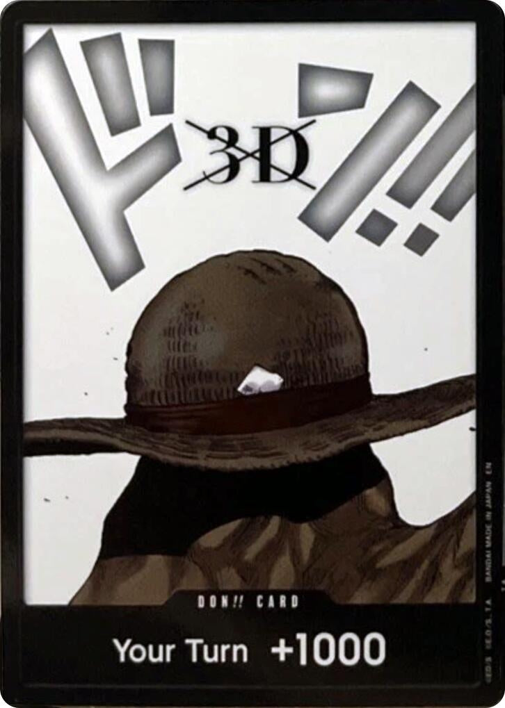 Image for DON!! Card (3D) (Double Pack Set Vol. 8) (OP12) - One Piece Card Game