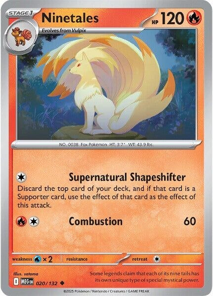 Ninetales (020/132) (MEG)