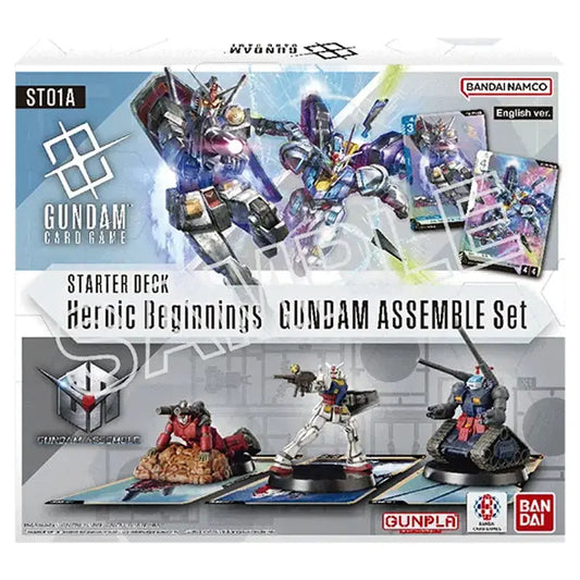Starter Deck 01: Heroic Beginnings - Gundam Assemble Starter Set